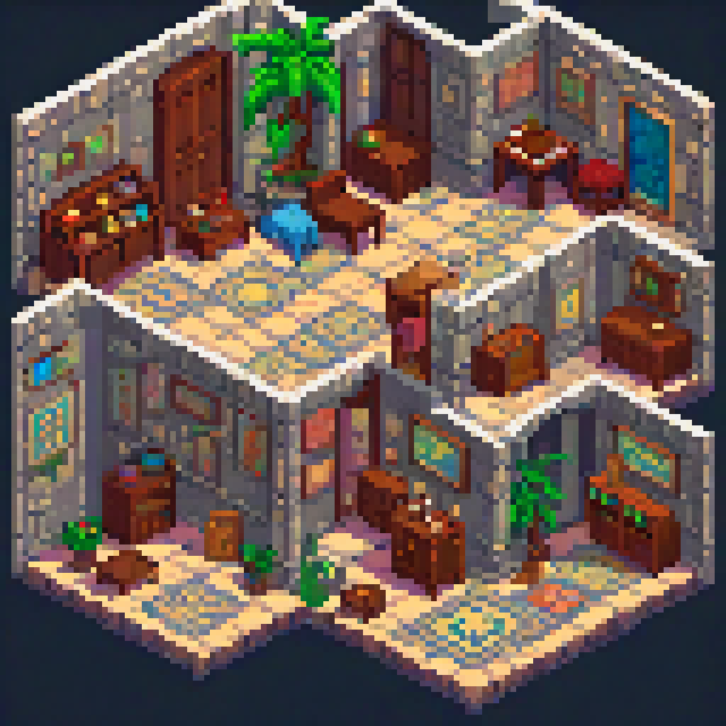 Hall tileset